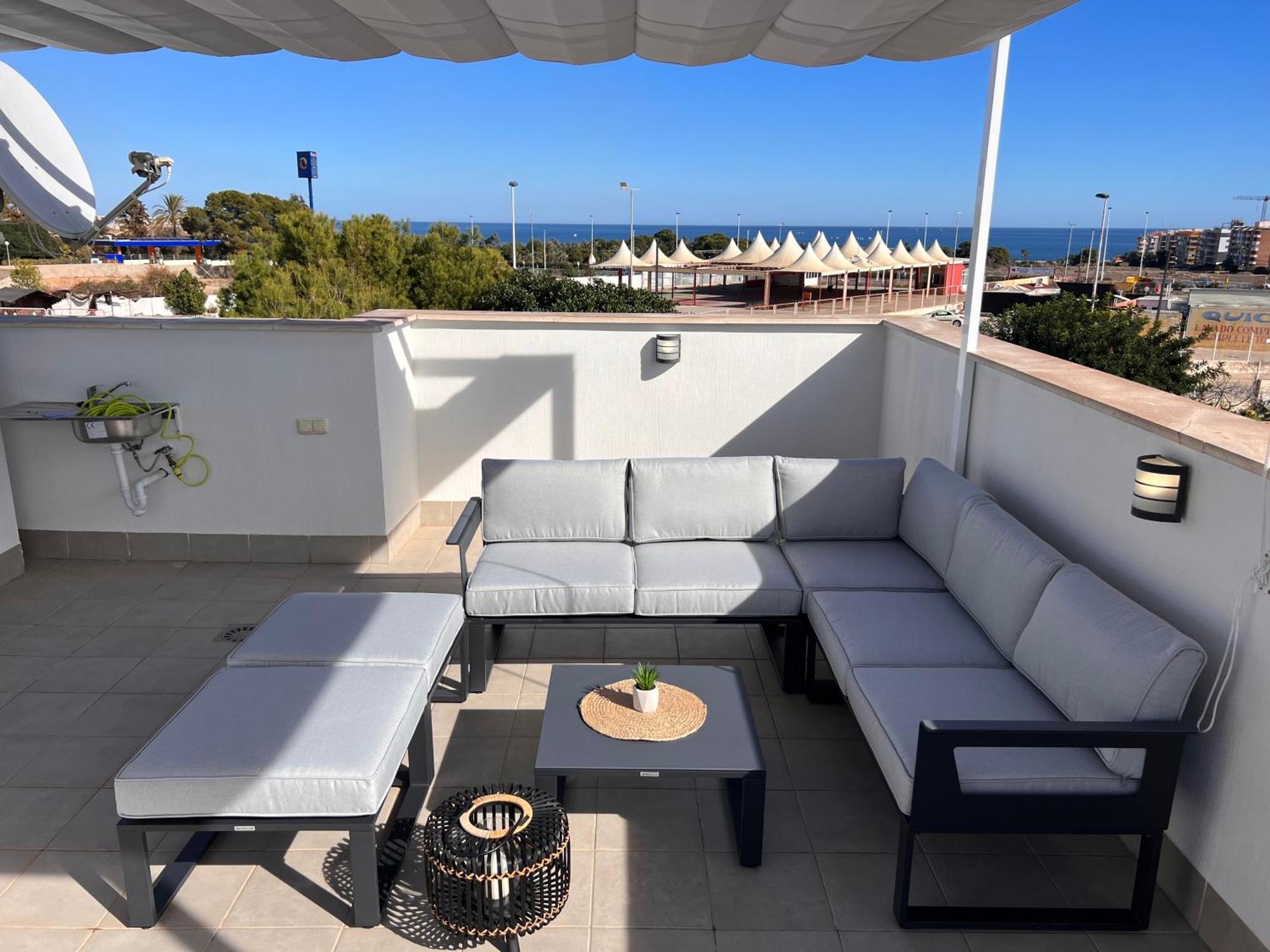 Punta Prima Villa 3 Bedrooms And Solarium Sea View Torrevieja Exteriör bild